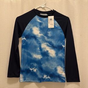 Long Sleeve Swim Shirt - kids large